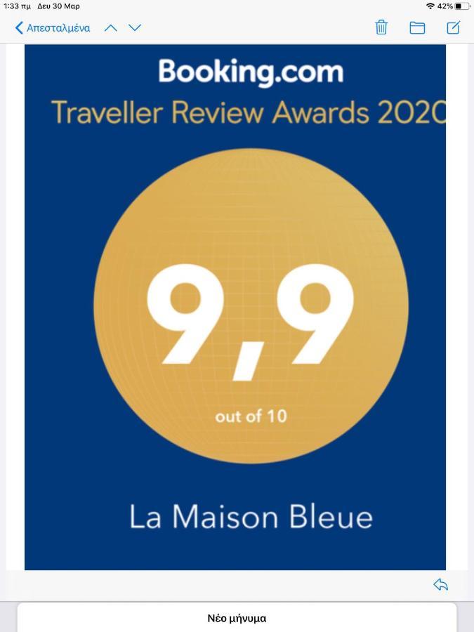 La Maison Bleue Leilighet Lixoúri Eksteriør bilde